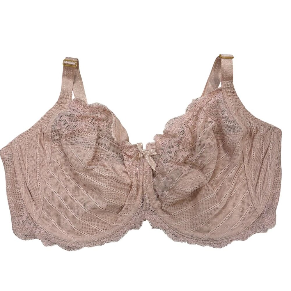 Chantelle Rive Gauche Full Coverage C32810 Lace Underwire Bra 40DDDD NWOT